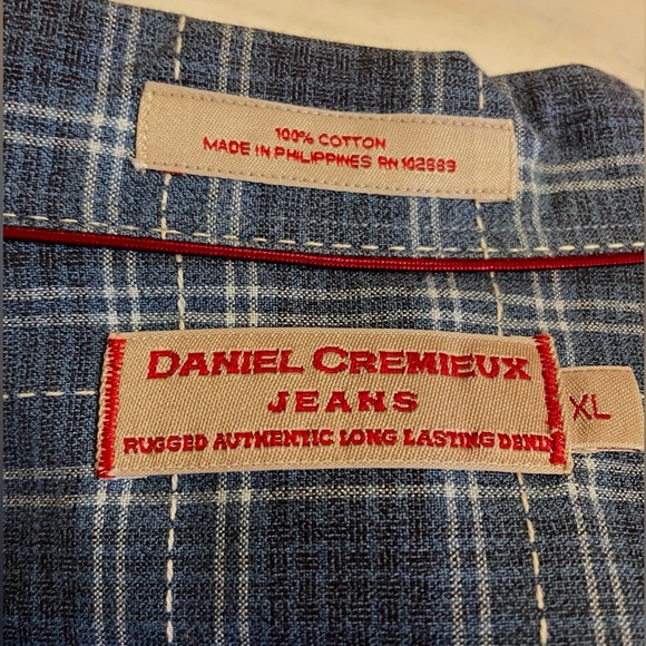 Bundle of Two (2) Rugged Daniel Cremieux Shirts, Size XL - Picture 15 of 15